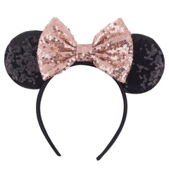 Baby Leopard Print Bow Headband