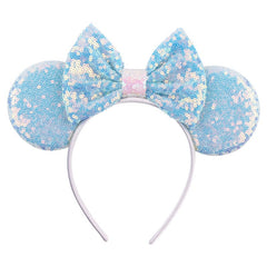 Baby Leopard Print Bow Headband
